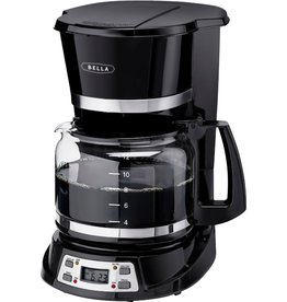 Bella pro 14830 Bella - 12-Cup Coffee Maker - Black/Stainless Steel