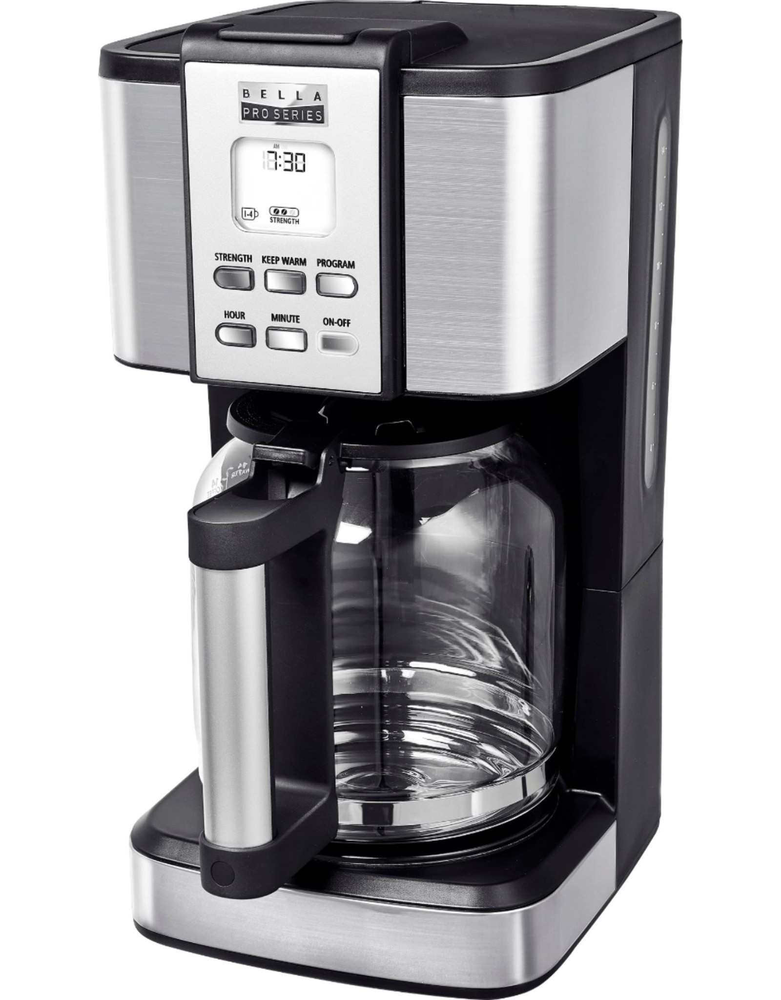90074 Bella - Pro Series 14-Cup Coffeemaker - Stainless Steel - Black Friday