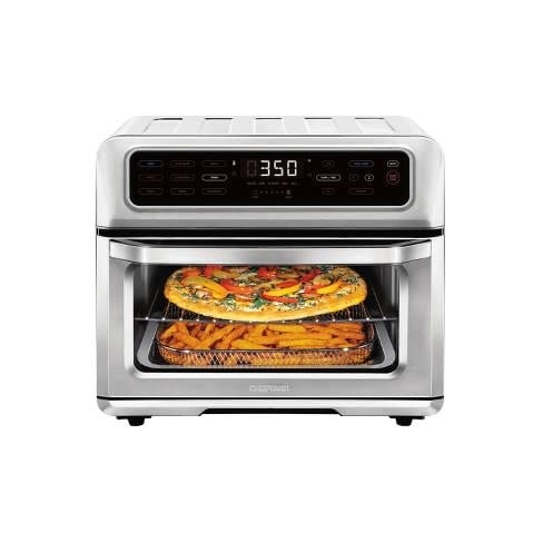 Chefman 1800-Watt 4-Slice Stainless Steel Air Fryer Toaster Oven with Probe  Thermometer, Digital Display, 9 Presets RJ50-SST2-P - The Home Depot