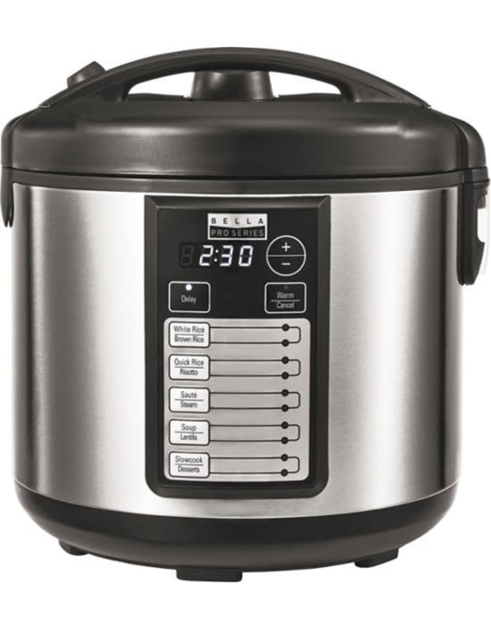 Bella pro 90092  Bella Pro Series - Pro Series 20-Cup Rice Cooker - Stainless Steel