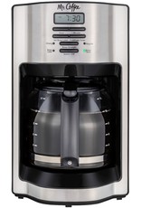 mr. coffee 2121121 Mr. Coffee - 12-Cup Coffee Maker with Rapid Brew System - Stainless Steel