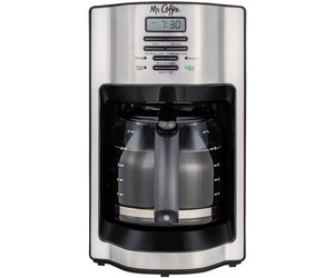 2121121 Mr. Coffee - 12-Cup Coffee Maker with Rapid Brew System - Stainless  Steel - Black Friday