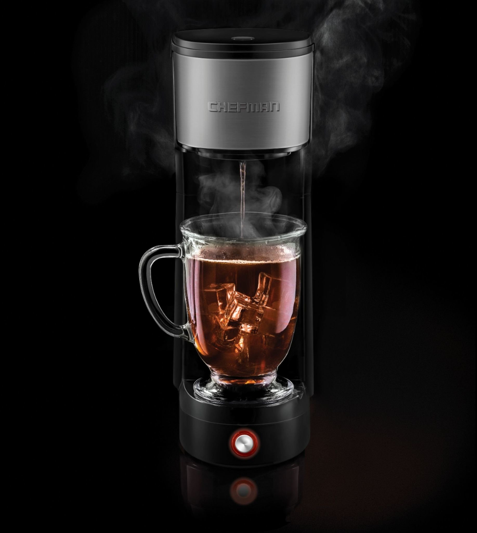 RJ14-UB CHEFMAN - InstaCoffee Single Serve K-Cup Pod Coffee Maker