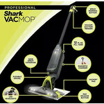 Shark VM252 Shark VACMOP™ Pro Cordless Hard Floor Vacuum Mop with Disposable VACMOP™ Pad - Charcoal Gray