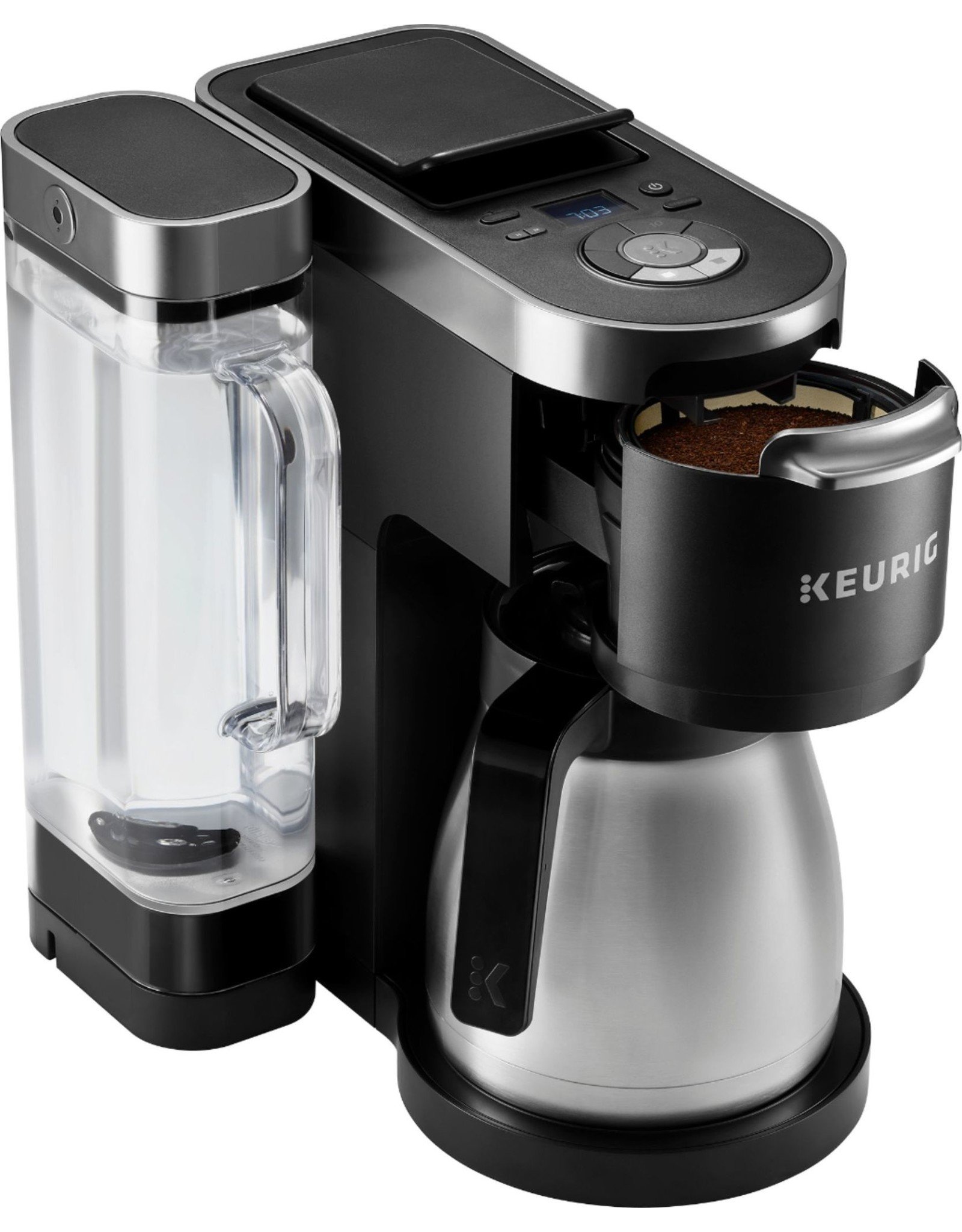 Keurig K-Elite Single Serve K-Cup Pod Coffee Maker Brushed Silver  5000197492 - Best Buy