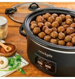 Crock-pot Crock-Pot - Cook & Carry Programmable 6-Quart Slow Cooker - Matte Black
