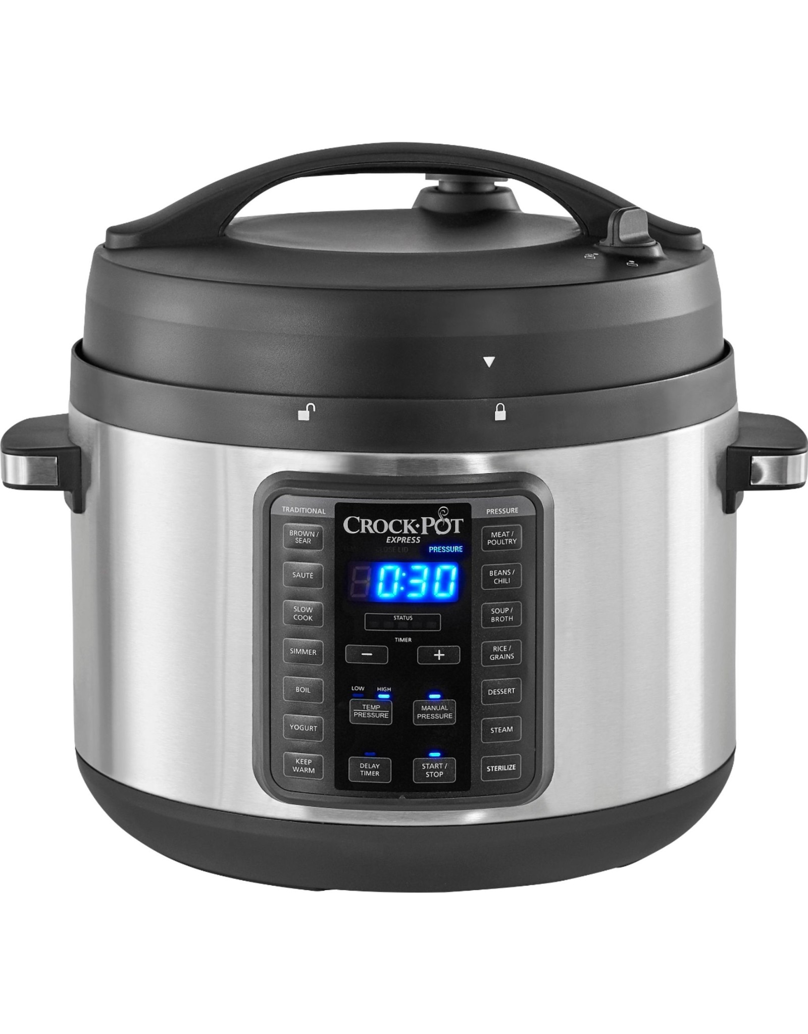 Crock-pot 8-Quart Multi-Use XL Express Crock Programmable Slow