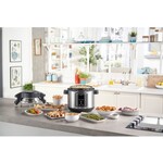 Crock-Pot® Crock-Pot - 8-Qt. Express Crock Programmable Slow Cooker and Pressure Cooker with Air Fryer Lid - Stainless Steel