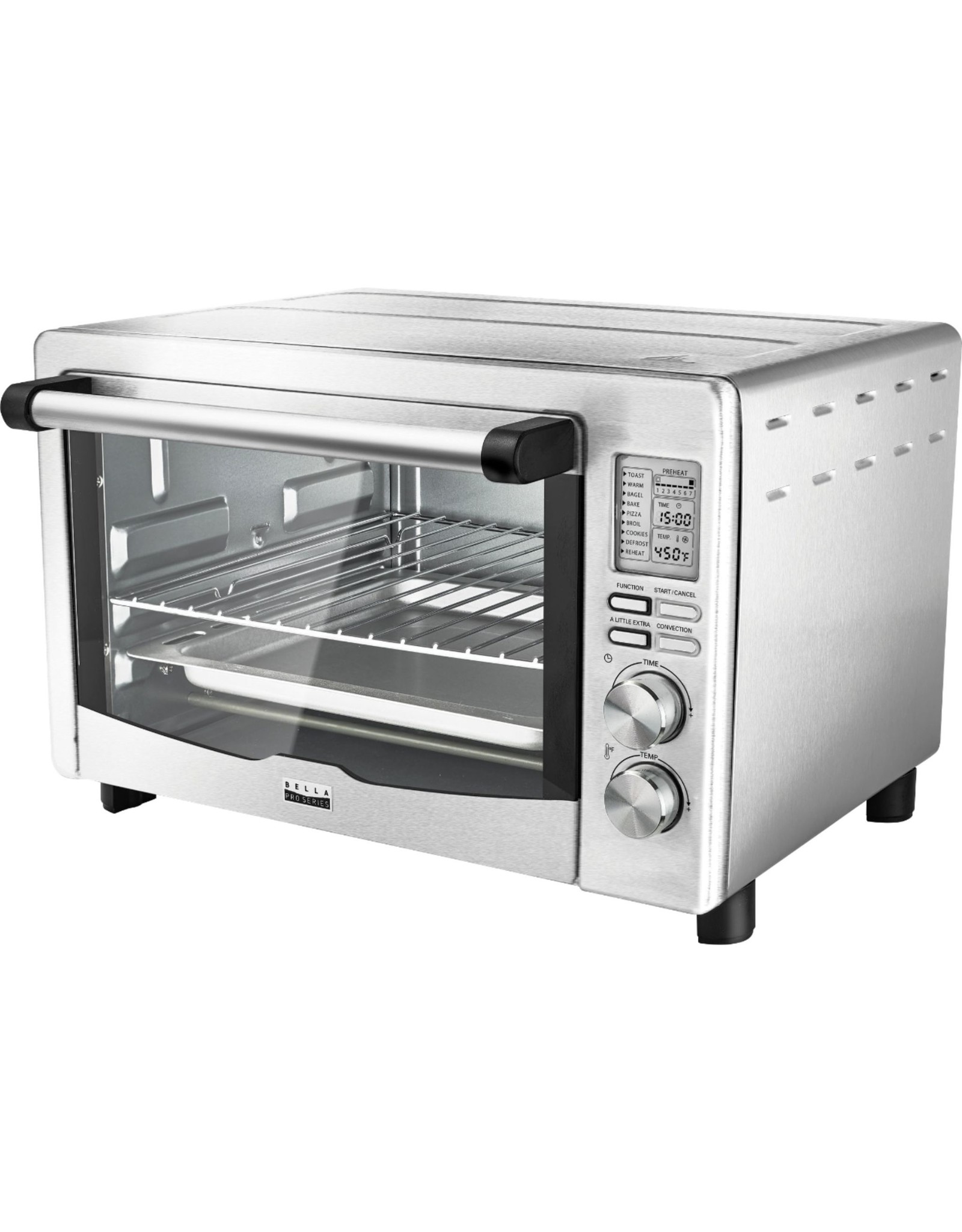 Bella pro Bella Pro Series - Pro Series 6-Slice Toaster Oven - Stainless Steel
