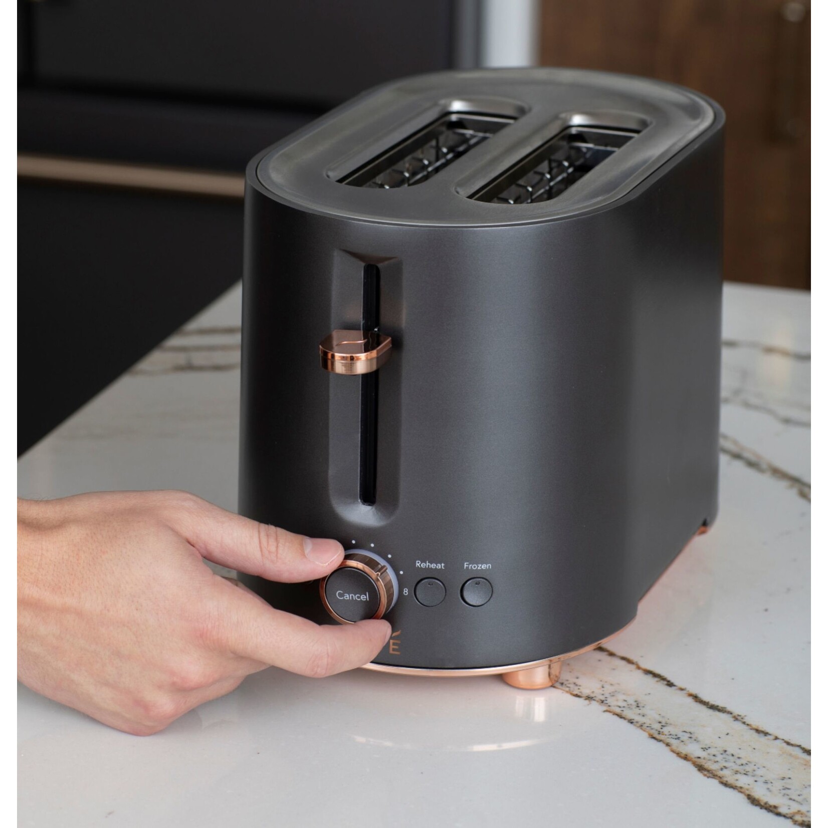 Café Appliances C9TMA2S3PD3 Café - Specialty 2-Slice Toaster - Matte Black