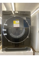 SAMSUNG DVE45R6300V 7.5 cu. ft. Fingerprint Resistant Black Stainless Electric Dryer with Steam Sanitize+, ENERGY STAR