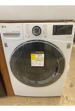LG Electronics 4.5 cu. ft. High Efficiency Ultra Large Smart Front Load Washer TurboWash360, Steam & Wi-Fi in White, ENERGY STAR