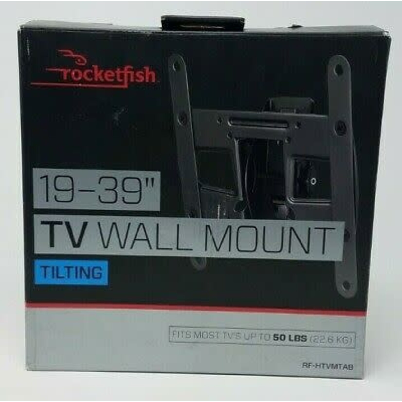 Rocketfish™ - Tilting TV Wall Mount for Most 19" to 39" TVs - Black