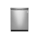 LG #LDPN6761T 24 in. PrintProof Stainless Steel Top Control Built-In Smart Dishwasher with Stainless Steel Tub and QuadWash, 44 dBA