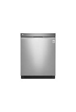 lg LDPN6761T 24 in. PrintProof Stainless Steel Top Control Built-In Smart Dishwasher with Stainless Steel Tub and QuadWash, 44 dBA