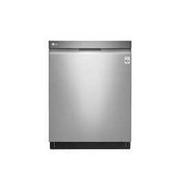 lg LDPN6761T 24 in. PrintProof Stainless Steel Top Control Built-In Smart Dishwasher with Stainless Steel Tub and QuadWash, 44 dBA