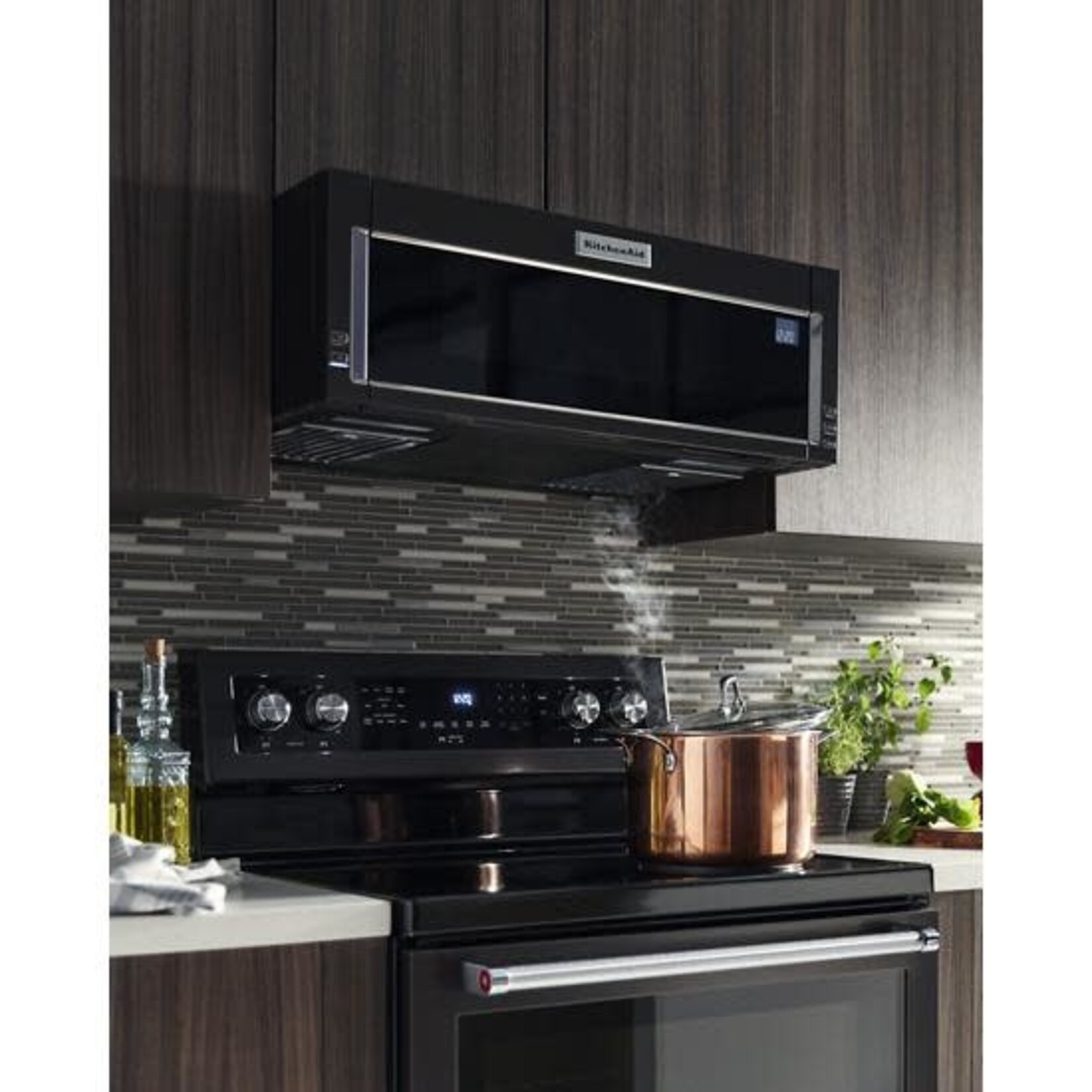 KitchenAid *KMLS311HBS KAD Microwave, Hood, Combination - LOW