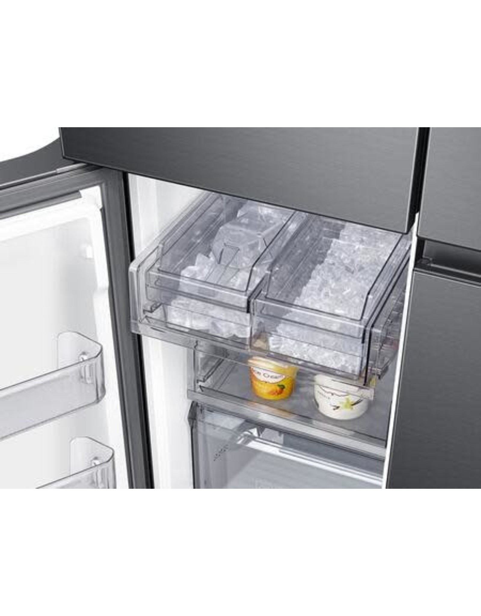 SAMSUNG RF29A9071SG  29 cu. ft. 4-Door Flex French Door Refrigerator in Fingerprint Resistant Black Stainless with FlexZone