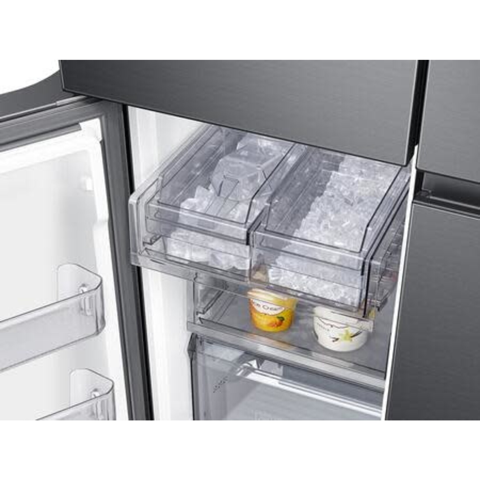 SAMSUNG *RF29A9071SG  29 cu. ft. 4-Door Flex French Door Refrigerator in Fingerprint Resistant Black Stainless with FlexZone