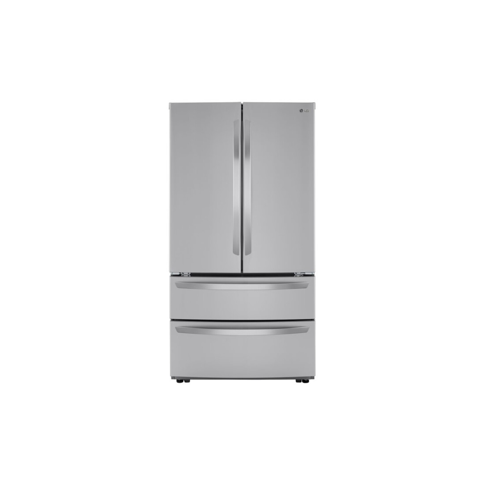 LG Electronics LMX528626S 27.8 cu. ft. 4 Door French Door Smart Refrigerator with 2 Freezer Drawers and Wi-Fi Enabled in Stainless Steel
