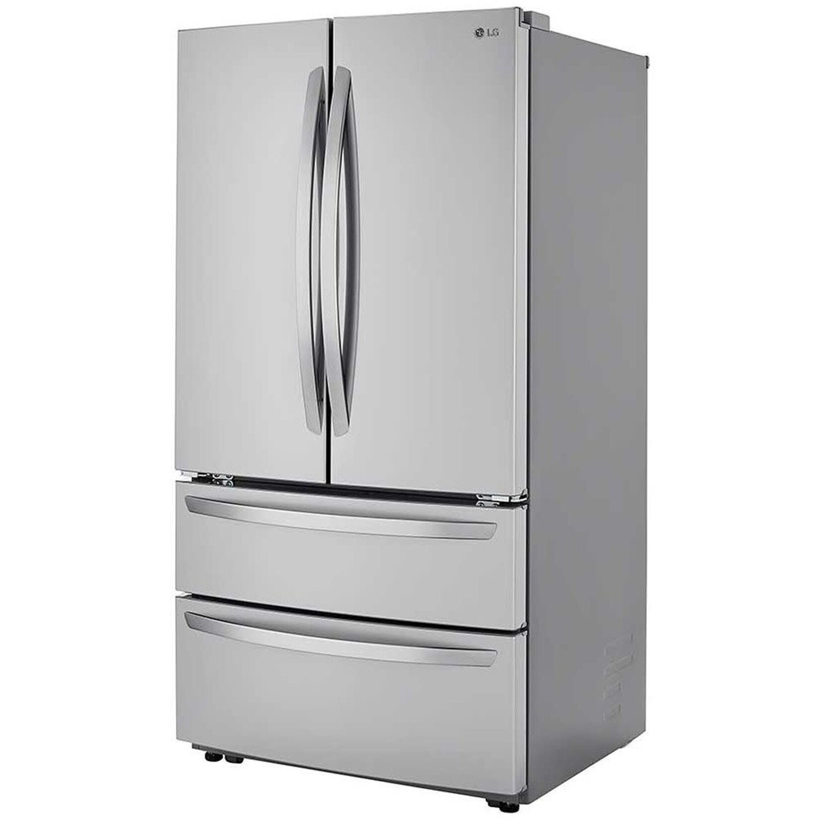 LG Electronics LMX528626S 27.8 cu. ft. 4 Door French Door Smart Refrigerator with 2 Freezer Drawers and Wi-Fi Enabled in Stainless Steel