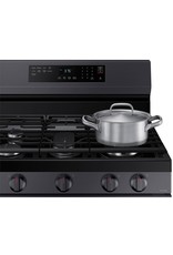 SAMSUNG NX60A6511SG 6 cu. ft. Smart Wi-Fi Enabled Convection Gas Range with No Preheat AirFry in Black Stainless Steel