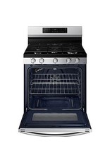 SAMSUNG NX60A6511SS 6 cu. ft. Smart Wi-Fi Enabled Convection Gas Range with No Preheat AirFry in Stainless Steel