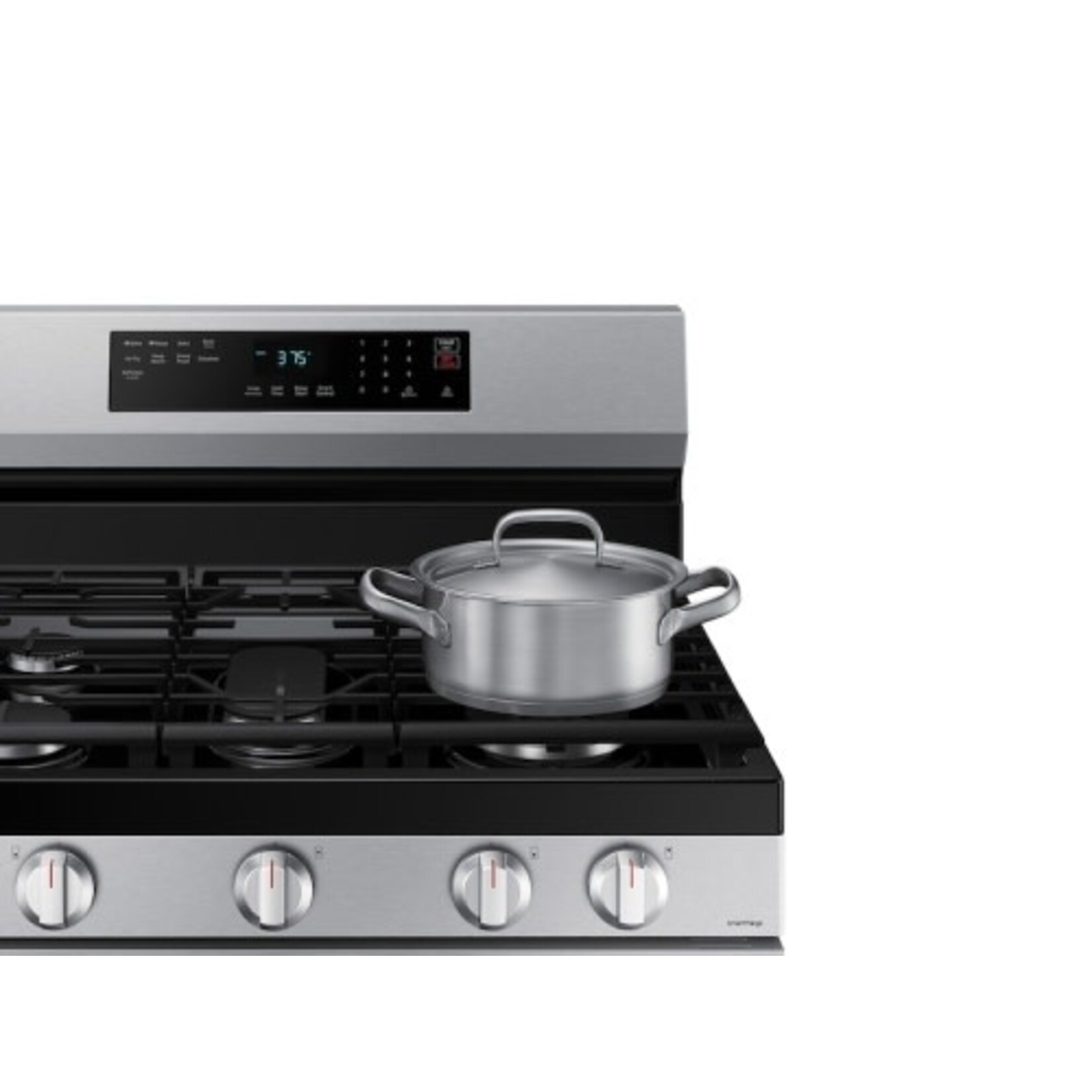 SAMSUNG #*NX60A6511SS/AA - Samsung 6.0 cu. ft. Smart Convection Gas Range with No Preheat AirFry in Stainless Steel