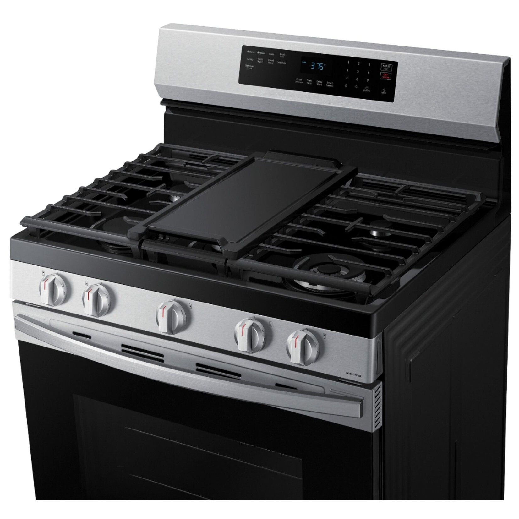SAMSUNG #*NX60A6511SS/AA - Samsung 6.0 cu. ft. Smart Convection Gas Range with No Preheat AirFry in Stainless Steel