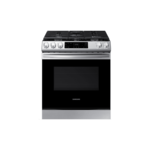 SAMSUNG NX60T8111SS SAMSUNG 30 in. 6.0 cu. ft. Slide-In Gas Range with Self-Cleaning Oven in Stainless Steel
