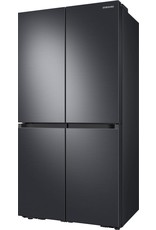 SAMSUNG RF23A9071SG 23 cu. ft. 4-Door Flex French Door Refrigerator in Fingerprint Resistant Black Stainless, Counter Depth