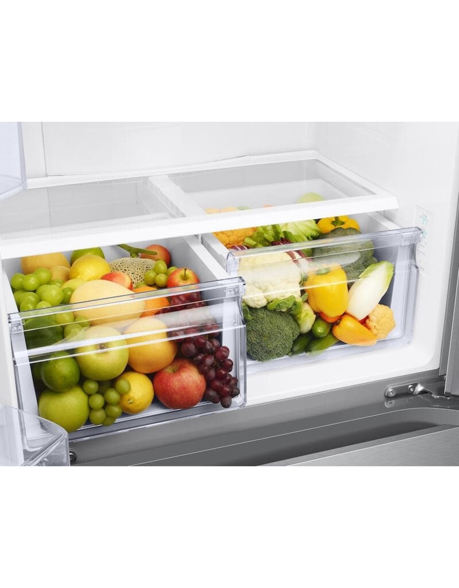 SAMSUNG RF18AS101SR 18 cu. ft. Smart Counter Depth 3-Door French Door Refrigerator