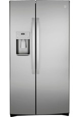 GE GZS22IYNFS 21.8 cu. ft. Side by Side Refrigerator in Fingerprint Resistant Stainless Steel, Counter Depth