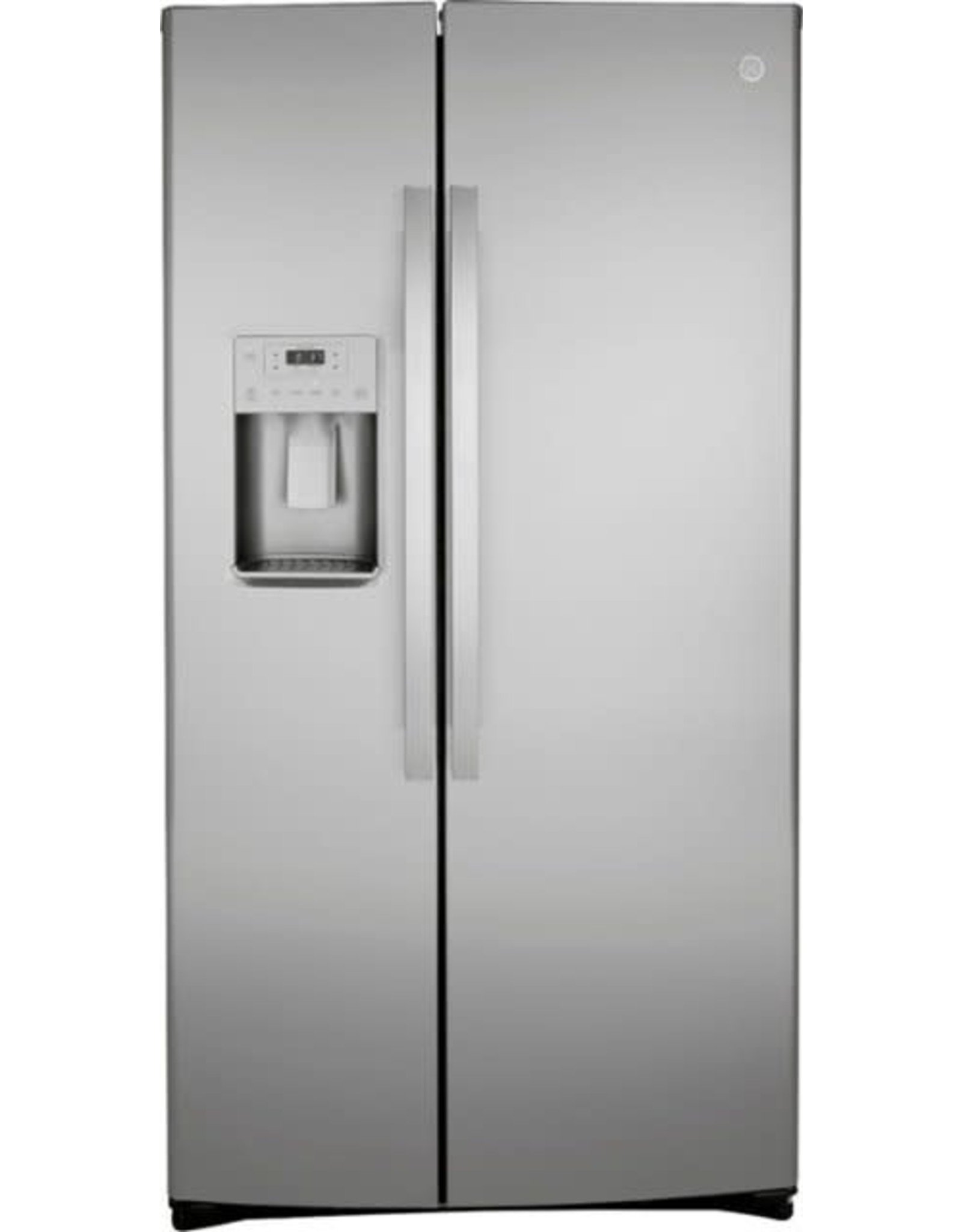 GE GZS22IYNFS 21.8 cu. ft. Side by Side Refrigerator in Fingerprint Resistant Stainless Steel, Counter Depth