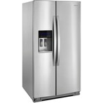 Whirlpool #WRS588FIHZ Whirlpool - 28.4 Cu. Ft. Side-by-Side Refrigerator with In-Door-Ice Storage - Stainless Steel