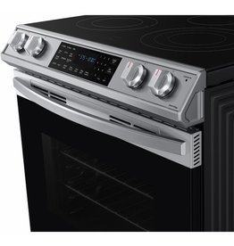 SAMSUNG NE63T8511SS 6.3 cu. ft. Slide-In Electric Range with Air Fry Convection Oven in Fingerprint Resistant Stainless Steel