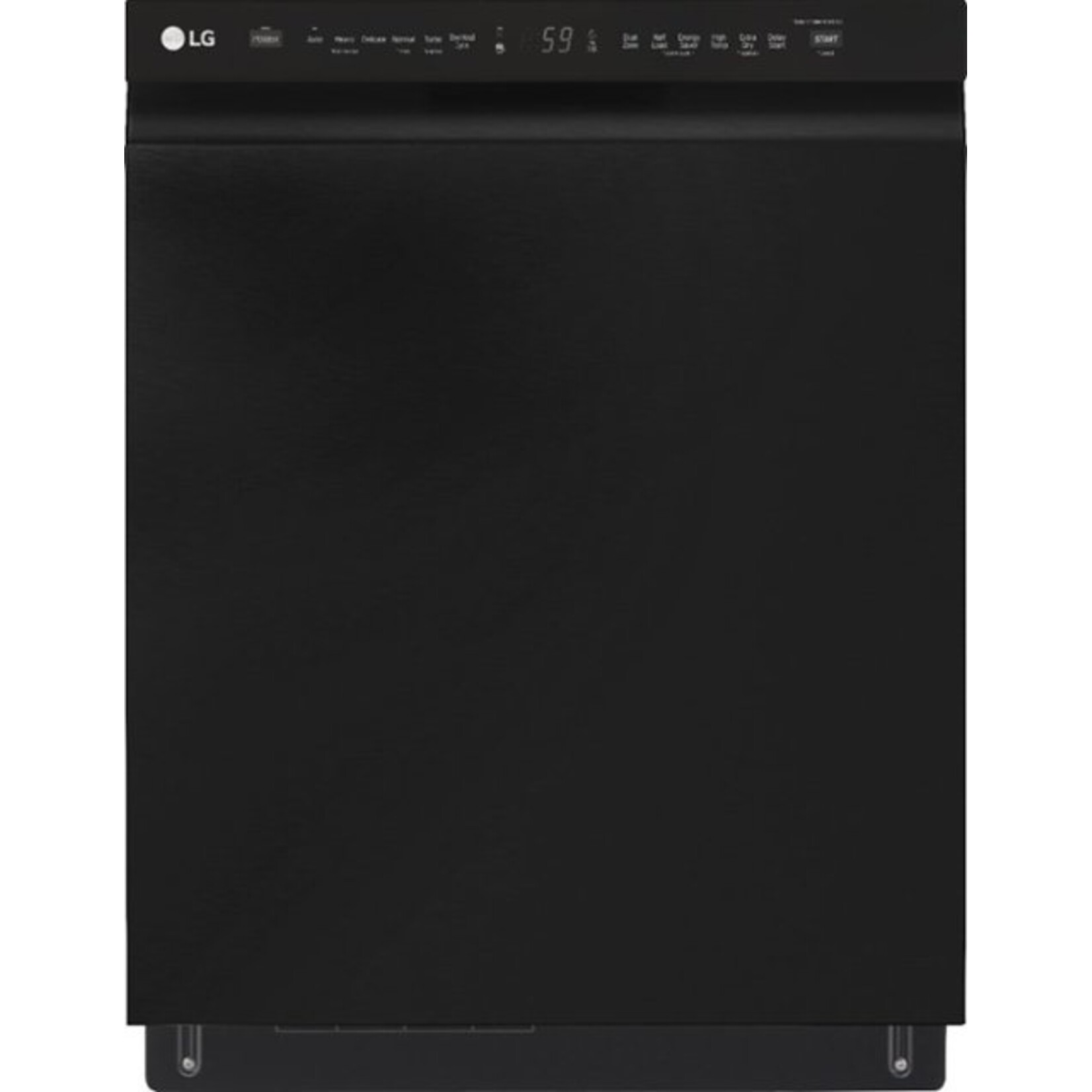 LG Electronics LG - 24" Front-Control Built-In Dishwasher with Stainless Steel Tub, QuadWash, 48 dBa - Black (CPS OEN YAAT WARRANTY)