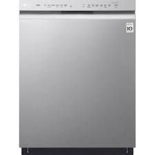 LG Electronics 24 in. PrintProof Stainless Steel Front Control