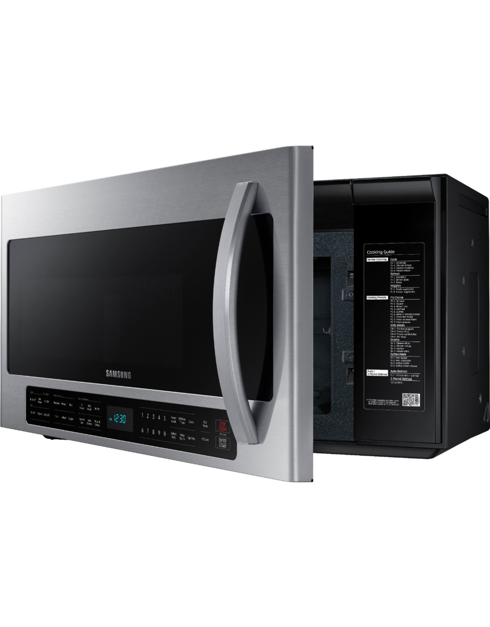 SAMSUNG Samsung 2.1 cu. ft. Over-the-Range Microwave with Sensor Cook in Stainless Steel