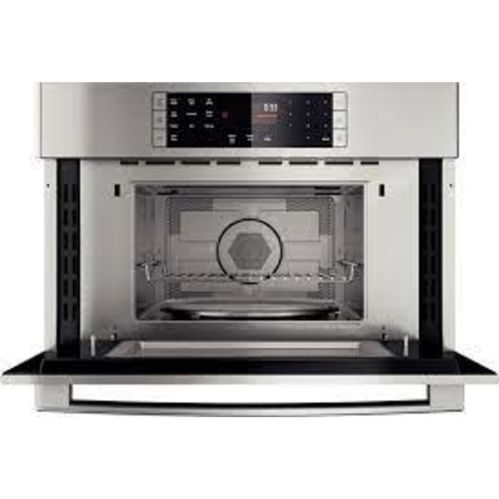 BOSCH #HMC80152UC Bosch  800 Series 30 in. 1.6 cu. ft. Built-In Convection Speed Microwave in Stainless Steel with SpeedChef Cooking