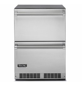 viking VDUI5240DSS VDUI5240DSS 24" Viking Professional 5 Series Undercounter Refrigerated Drawers with Dynamic Cooling Technology and LED Lighting - Stainless Steel