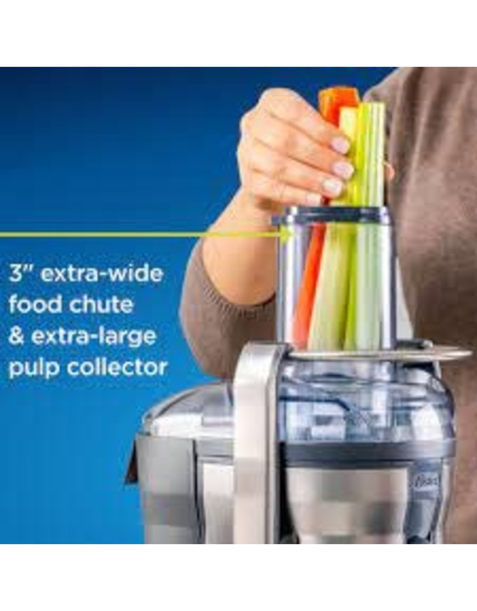 Oster pro Oster - Self-Cleaning Professional Juice Extractor, Stainless Steel Juicer - Stainless Steel