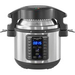 Crock-Pot® #Crock-Pot - 8-Qt. Express Crock Programmable Slow Cooker and Pressure Cooker with Air Fryer Lid - Stainless Steel