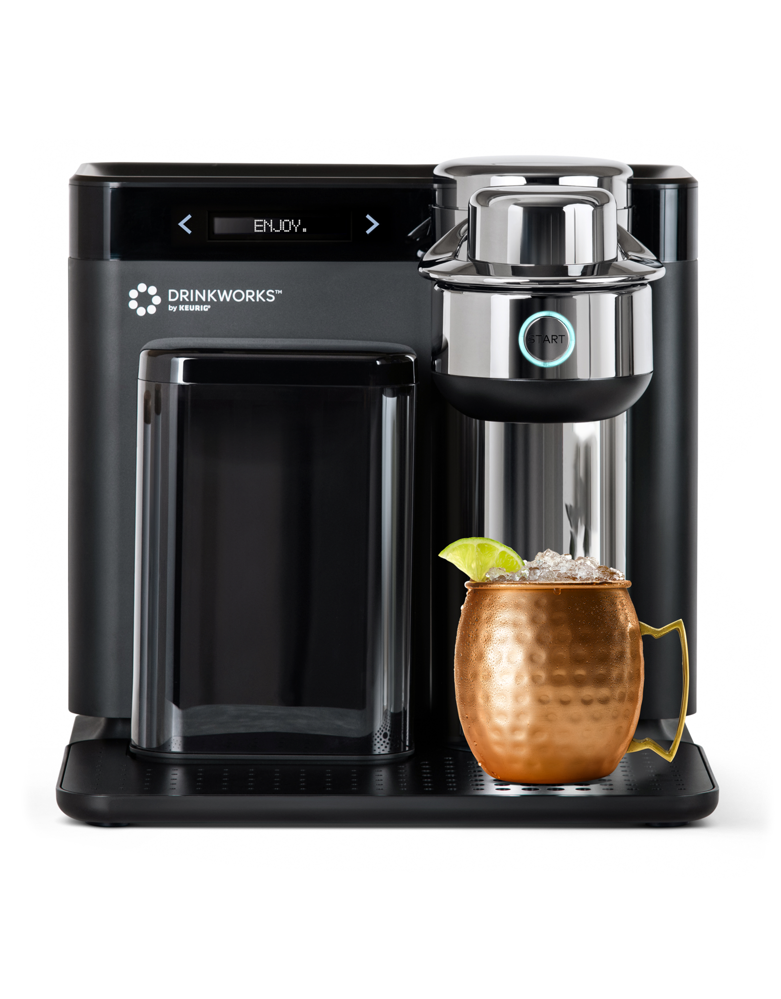 keurig Keurig - Drinkworks Home Bar by Keurig, Single-Serve, Pod-Based Premium Cocktail, Spritzer, & Brews Maker (Pods sold separately) - Silver