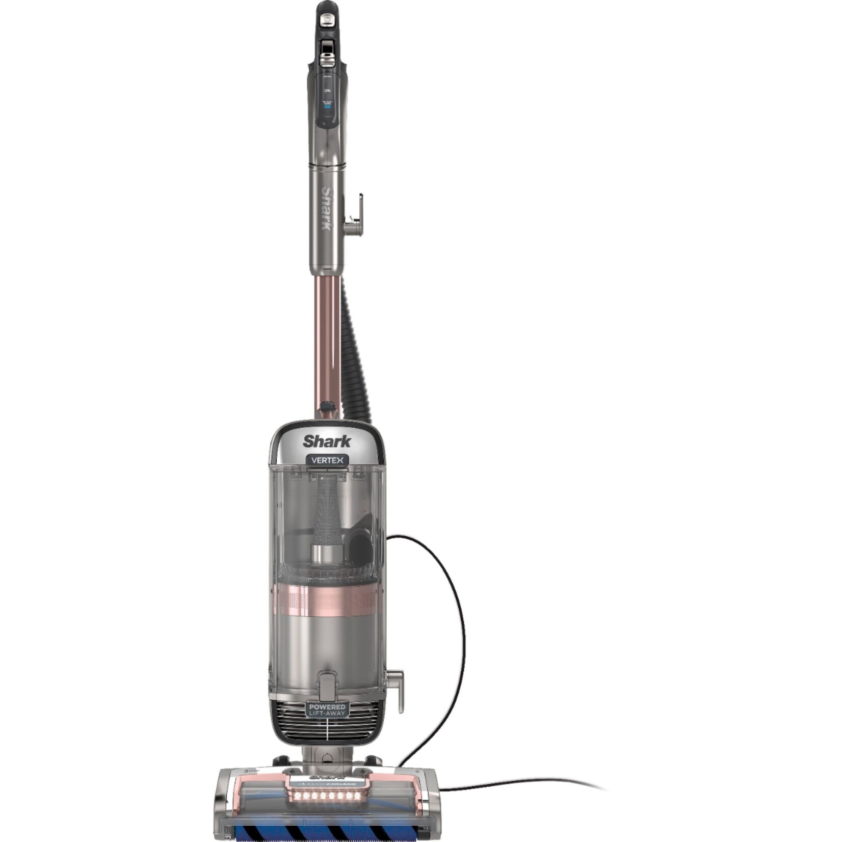 Shark Shark Vertex DuoClean PowerFin Upright Vacuum with Powered Lift-Away and Self-Cleaning Brushroll - Rose Gold