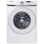 SAMSUNG WF45T600AW 27 in. 4.5 cu. ft. High-Efficiency White Front Load Washing Machine with Self-Clean+, ENERGY STAR