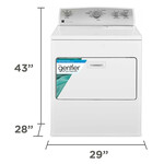 Kenmore Kenmore 75132 7.0 cu. ft. Gas Dryer with SmartDry Plus Technology - White