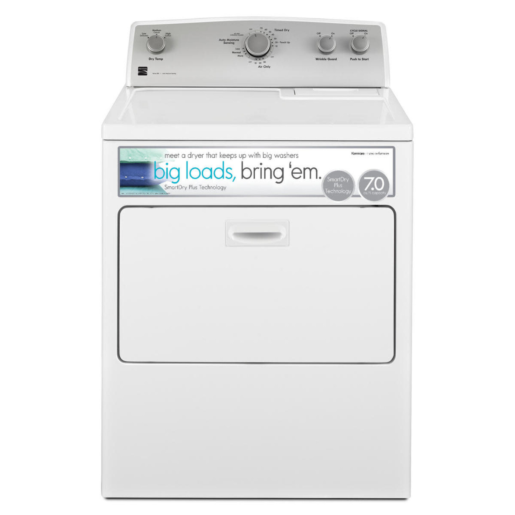 Kenmore Kenmore 75132 7.0 cu. ft. Gas Dryer with SmartDry Plus Technology - White
