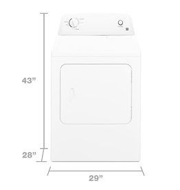 KENMORE Kenmore 70222 6.5 cu. ft. Gas Dryer - White