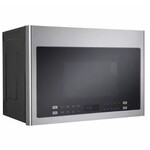 Haier Appliances HMV1472BHS24 in. 1.4 cu. ft. Over the Range Microwave in Stainless Steel